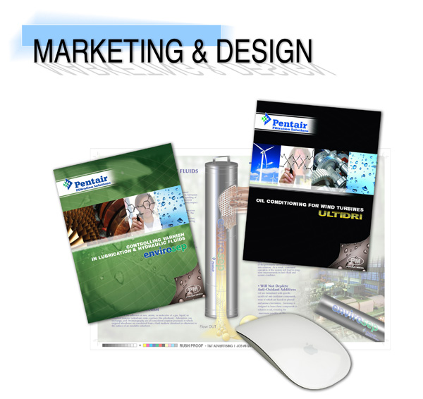 marketing and design